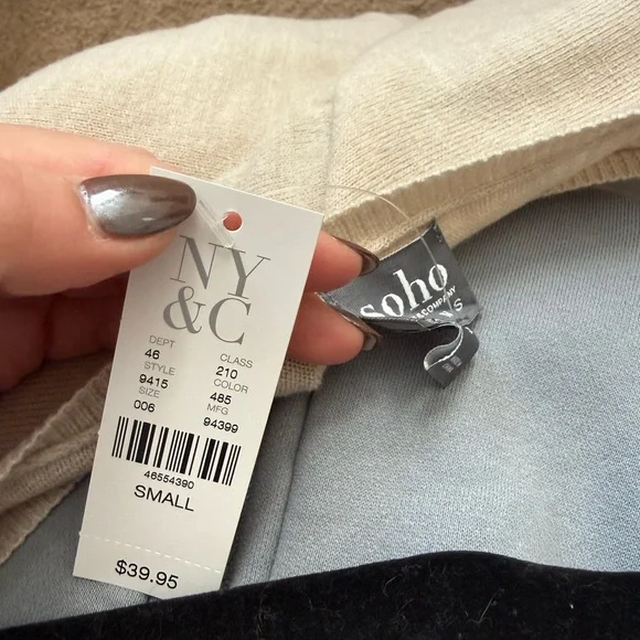 New York & Company Light Beige Sweater - Picture 3 of 3